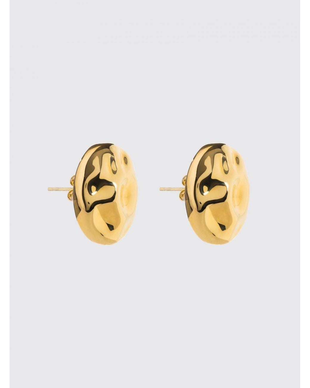 FEDERICA TOSI Metallic Rock 18Kt Plated Bronze Earrings