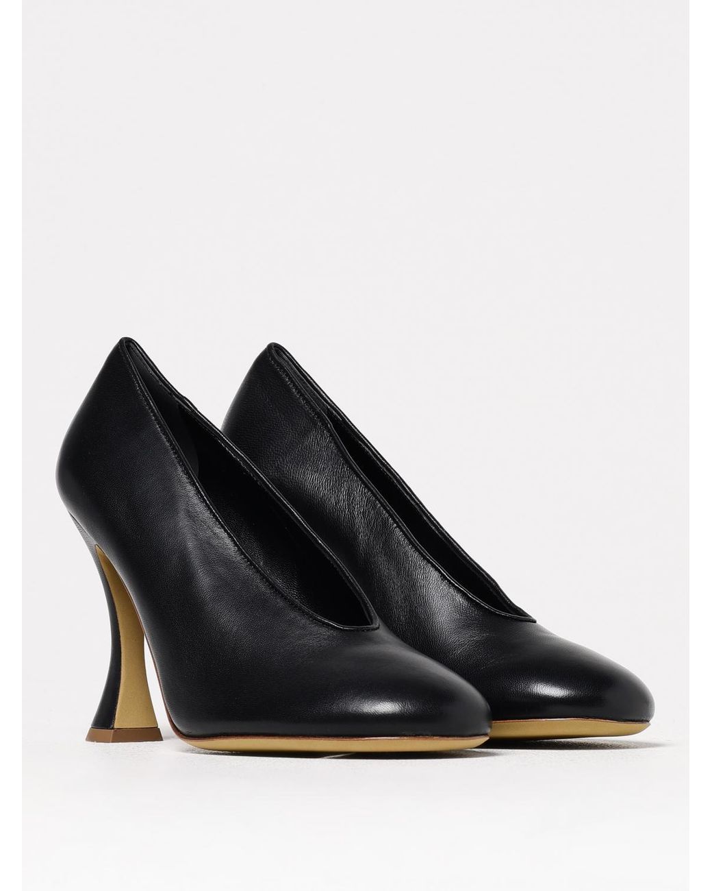 Moschino Couture Black Court Shoes