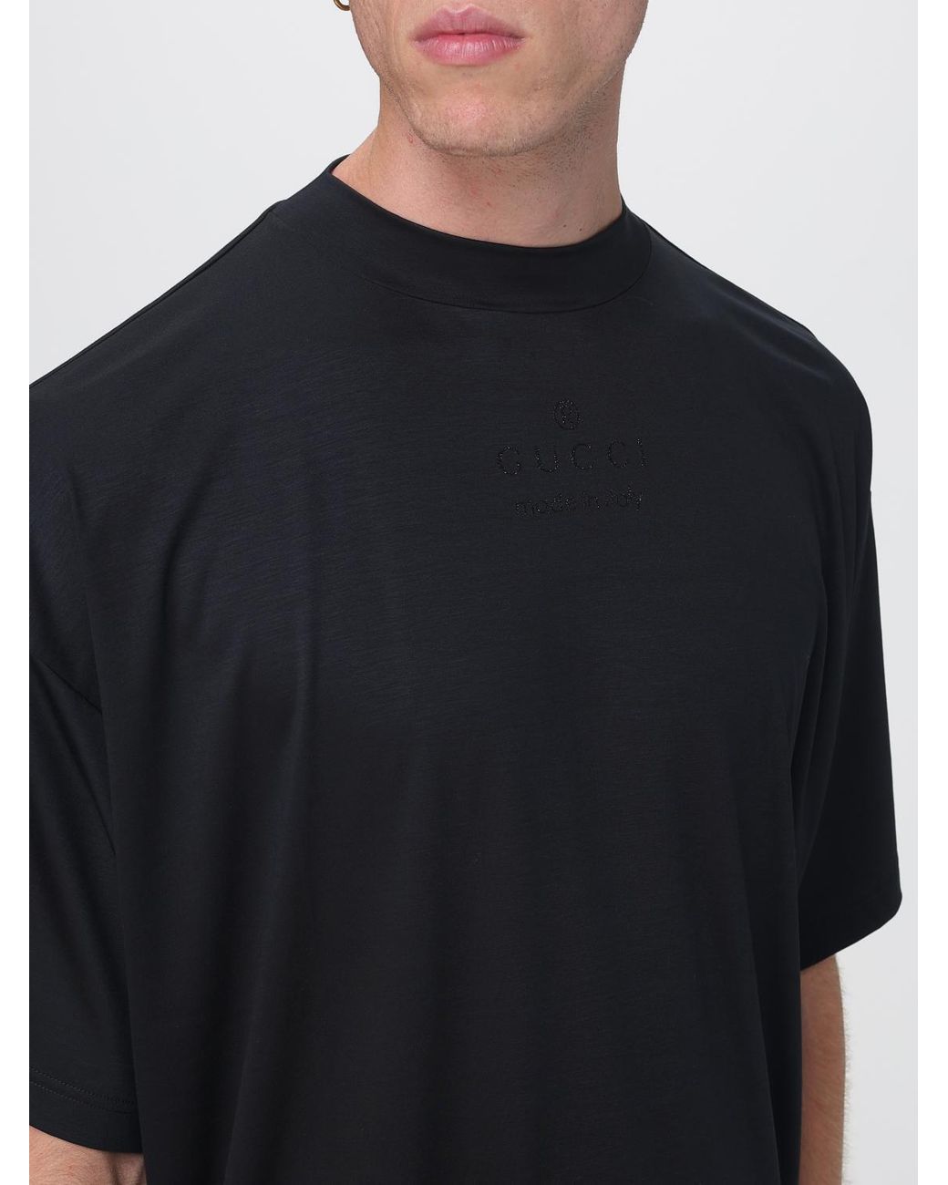 Gucci Black T-Shirt for men