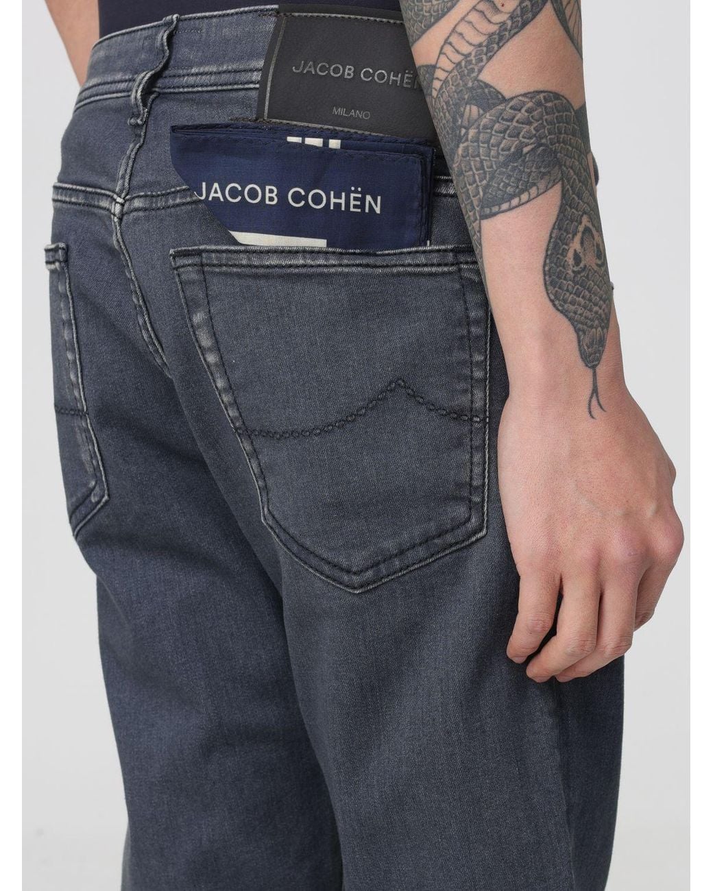 Jacob Cohen Blue Slim Fit Jeans for men