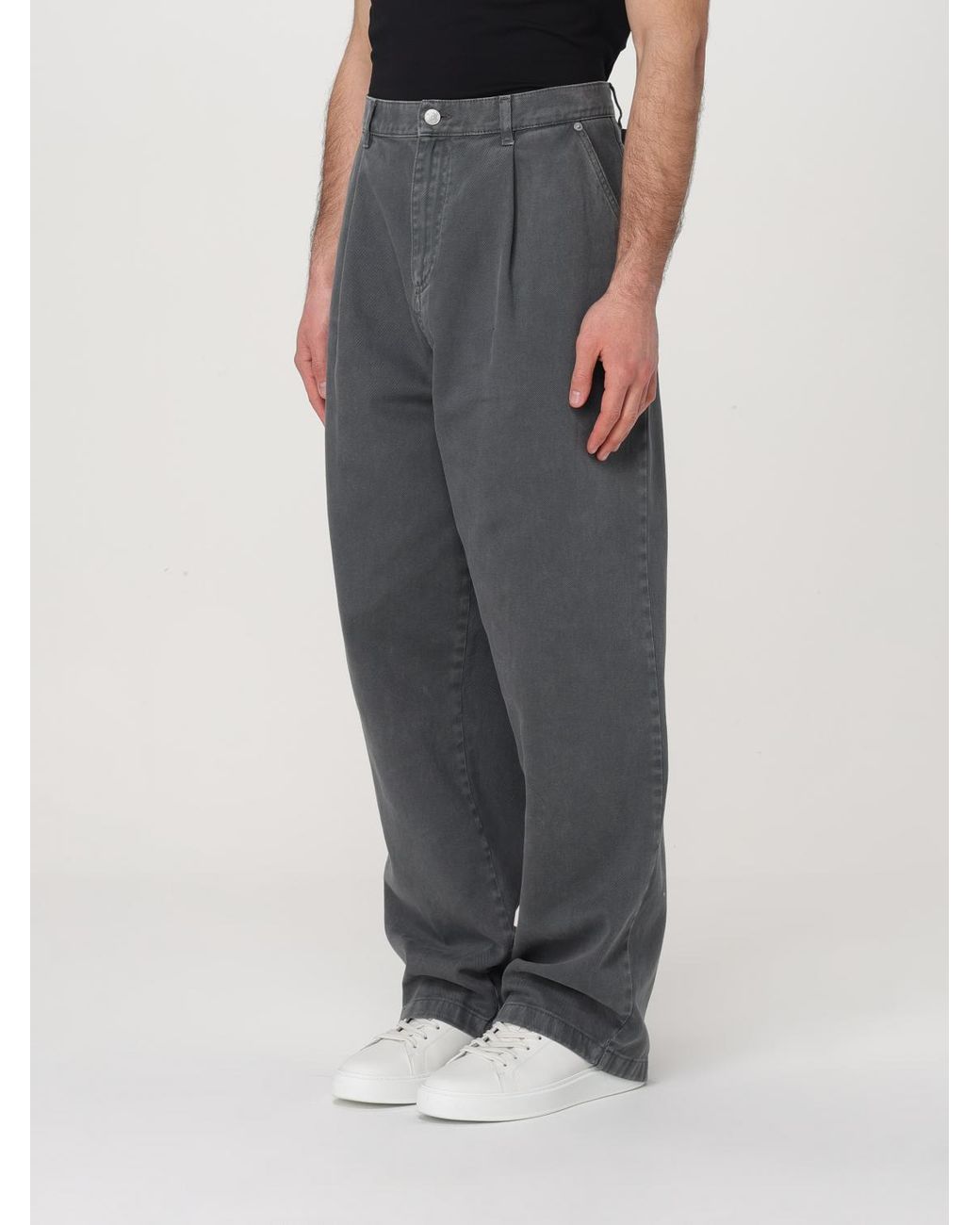 Moschino Couture Gray Trousers for men