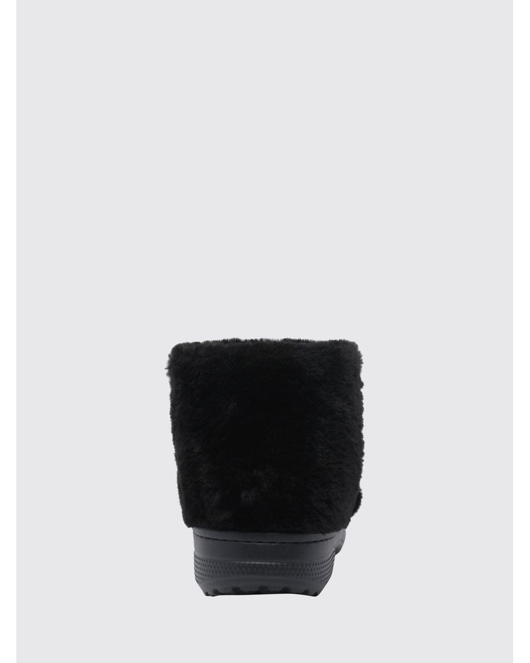 CROCSTM Black Classic Unfurgettable Faux Fur-Lined Eva Outdoor Boots for men