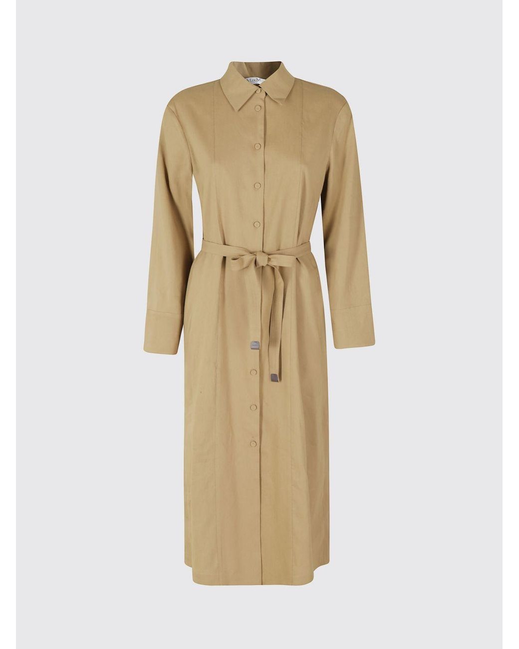 Max Mara Natural Nordica Chemisier Dress