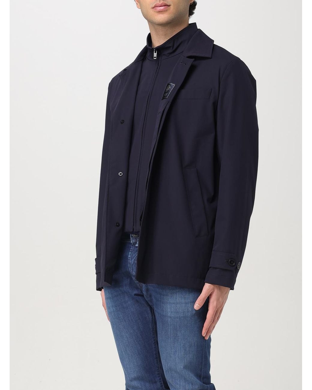 Fay Blue Jacket for men