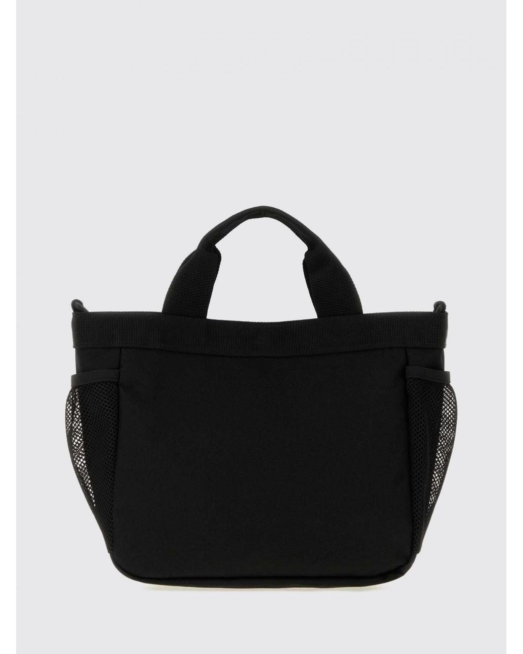 Carhartt Black Philis Small Canvas Tote Bag With Double Handle And Logo Patch for men