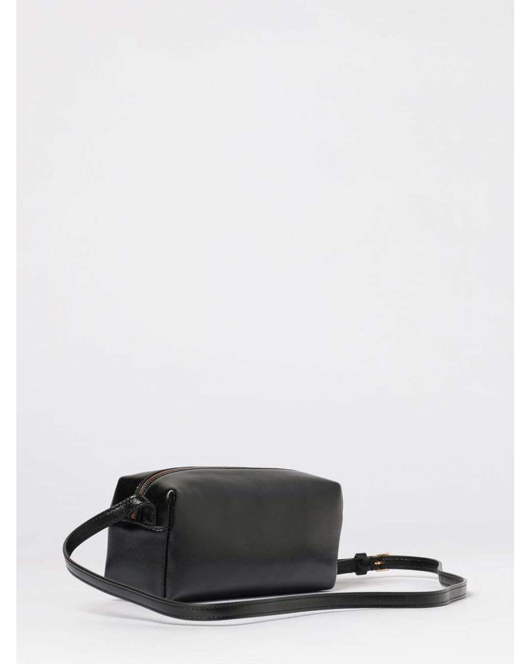 Khaite Black Mini Kye Leather Bag