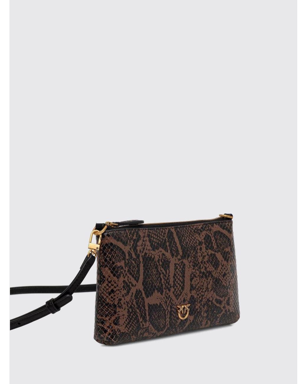 Pochette Horizontal Flat di Pinko in Gray