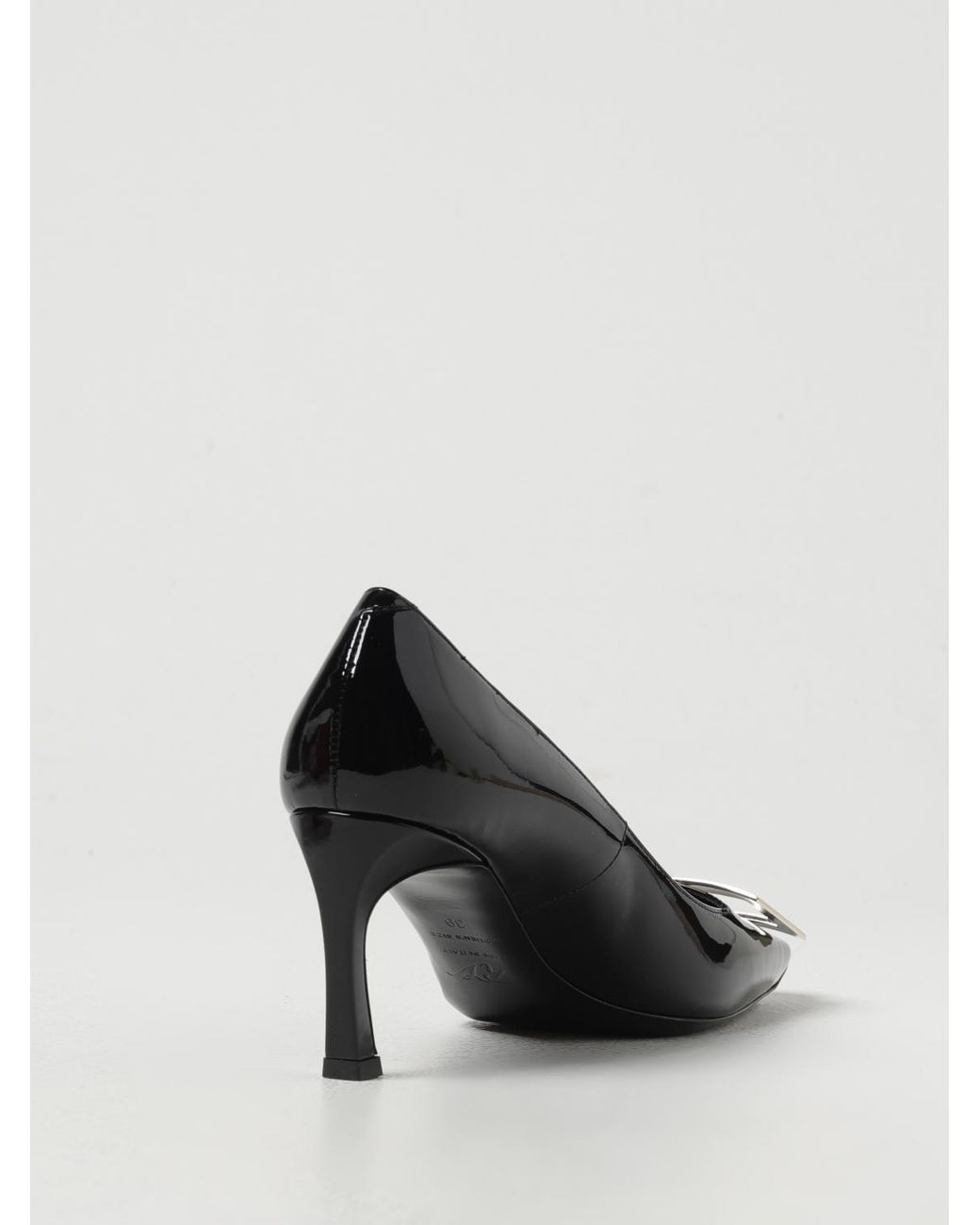 Roger Vivier Black Trompette Pumps By