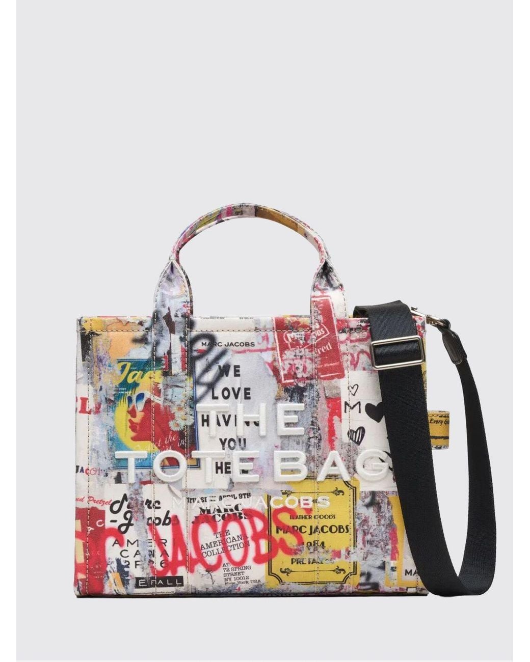 Marc Jacobs White The Medium Tote Bag