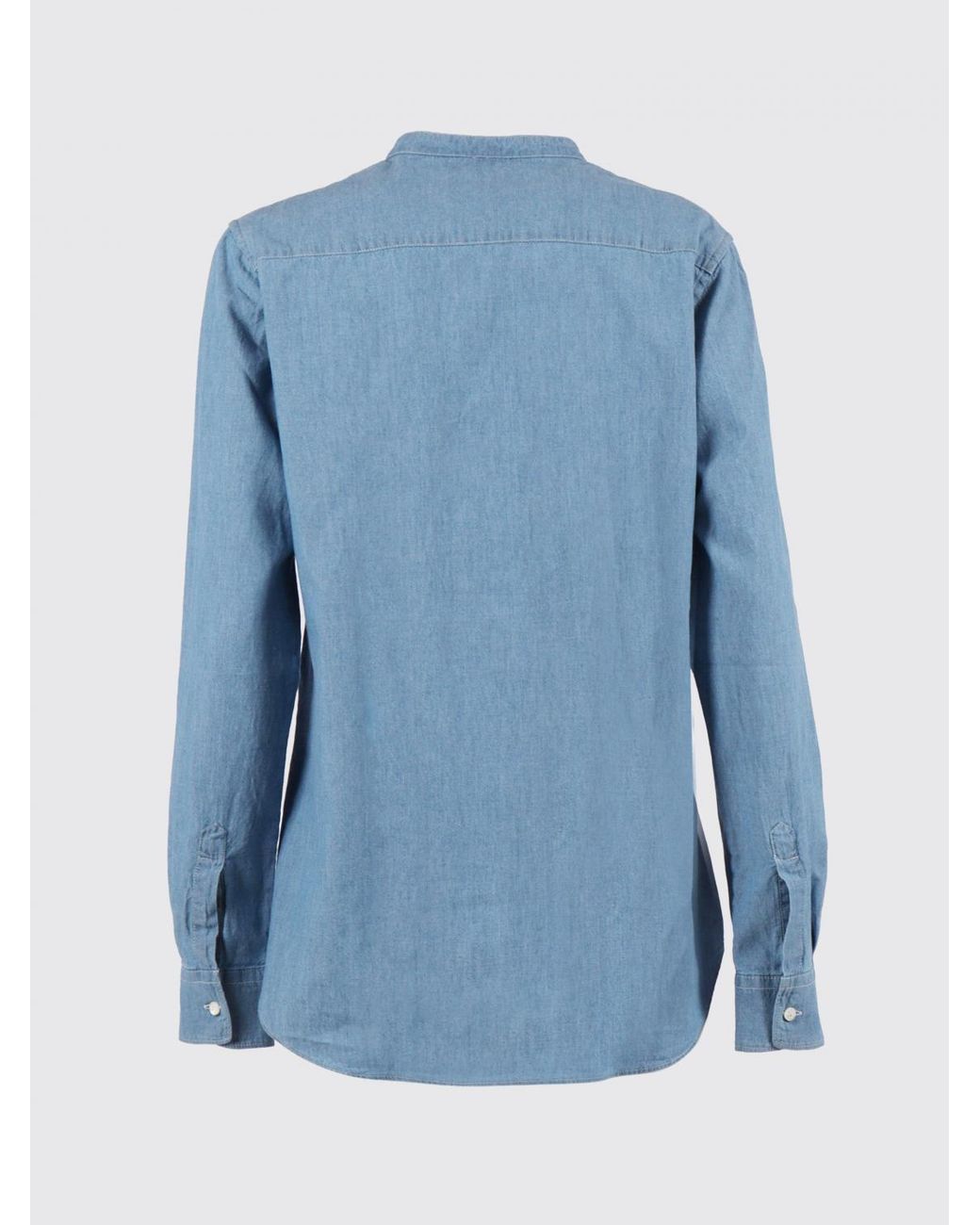 Aspesi Blue Cotton Shirt