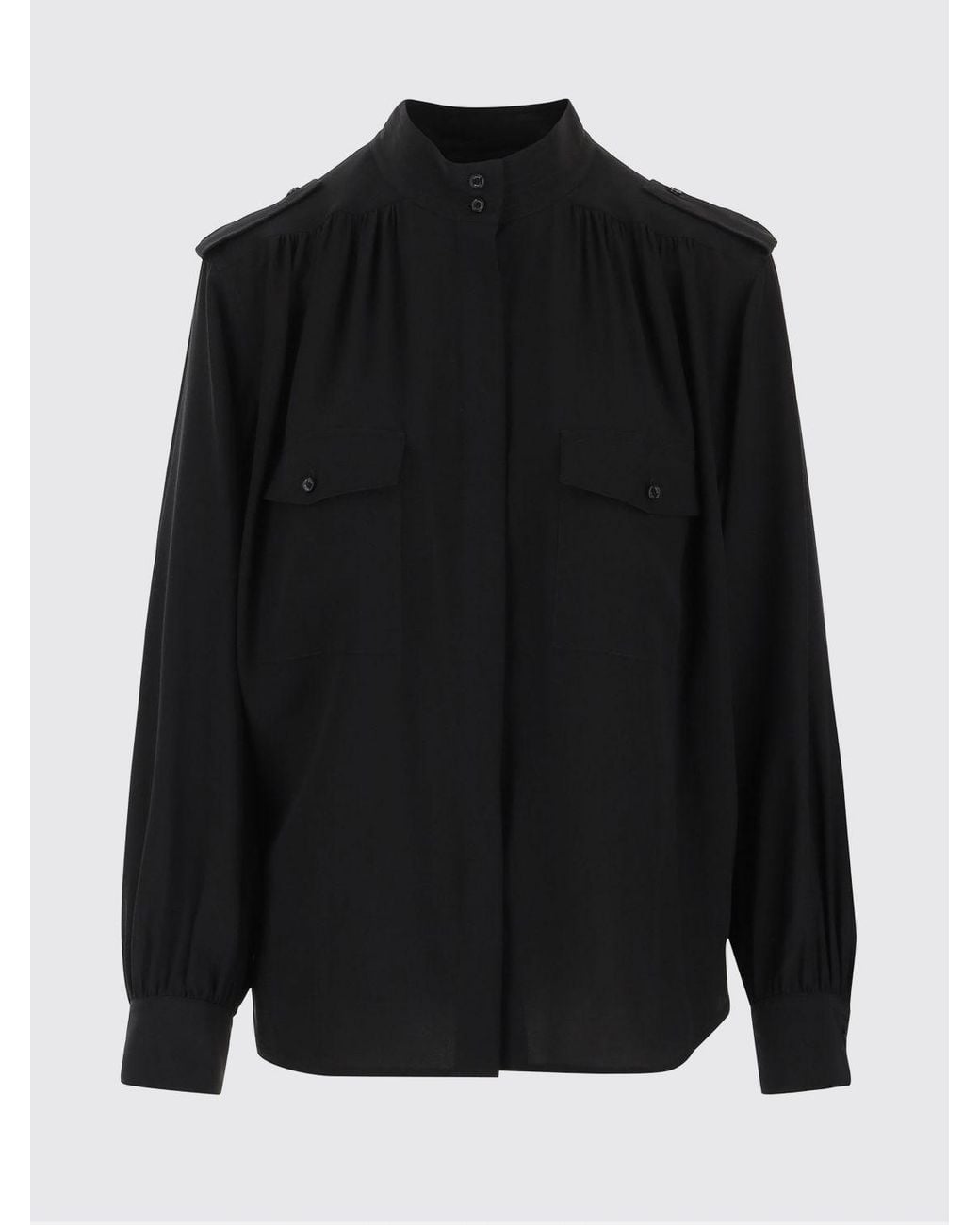 Chloé Black Chlo&Eacute Silk Shirt