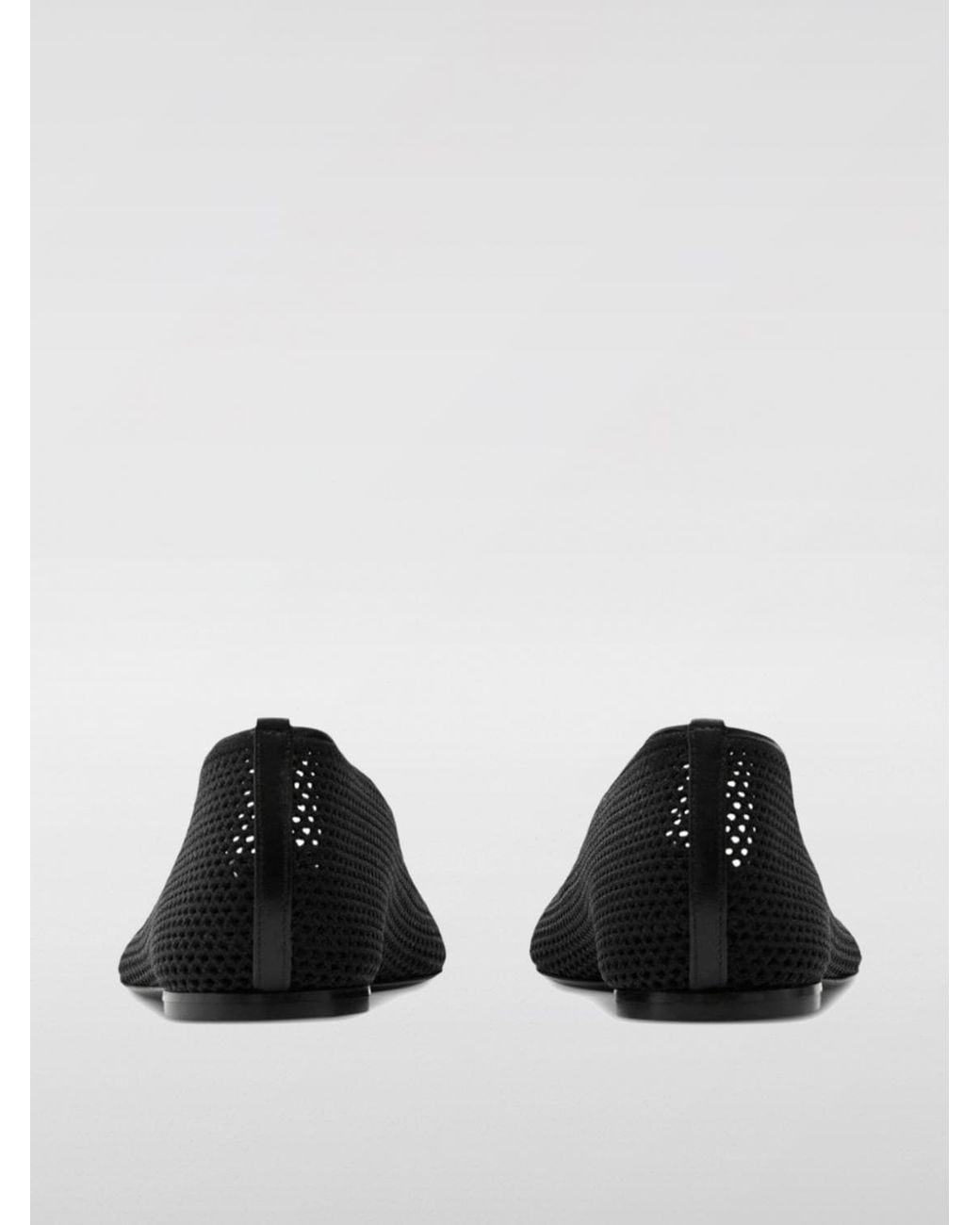 Burberry Black Mesh Ballet Flat