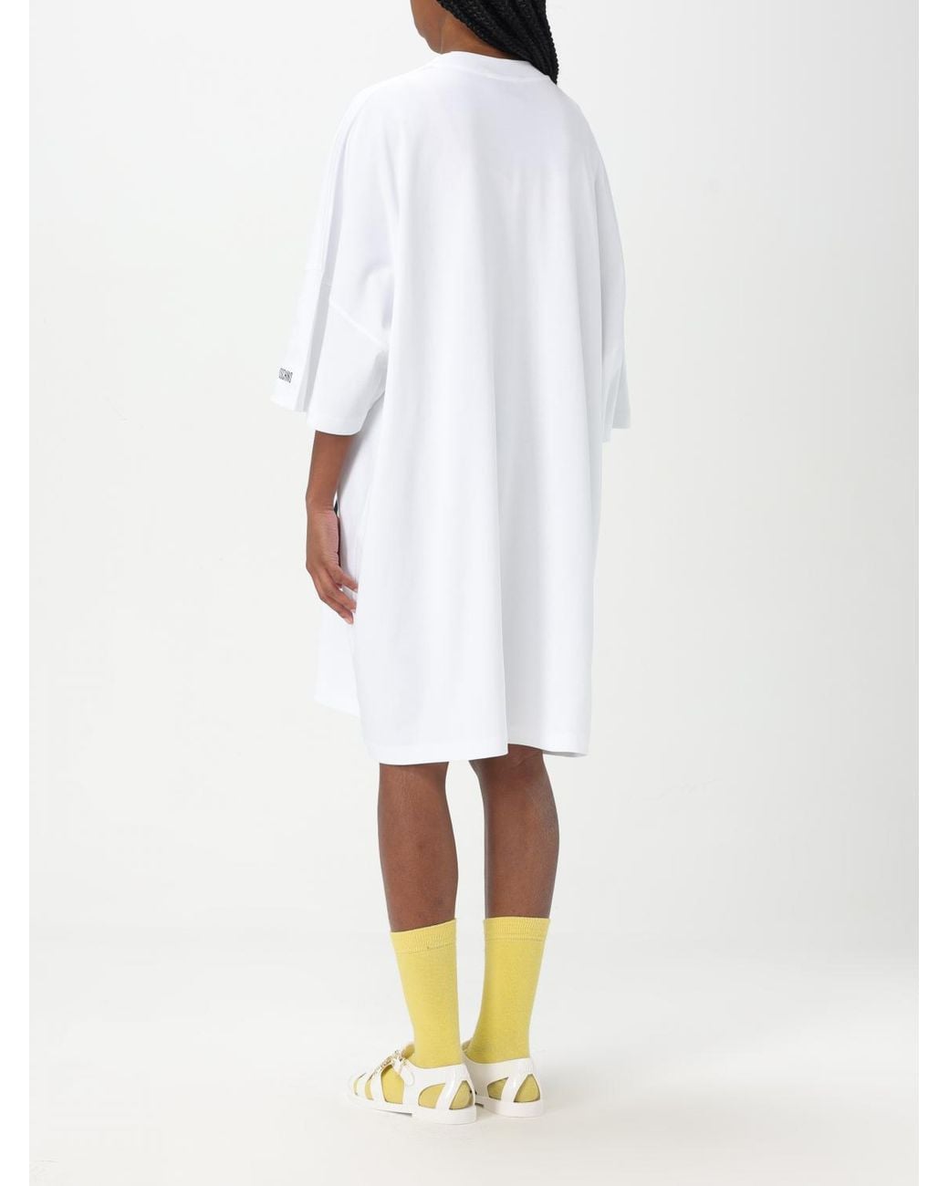 Moschino Couture White Dress
