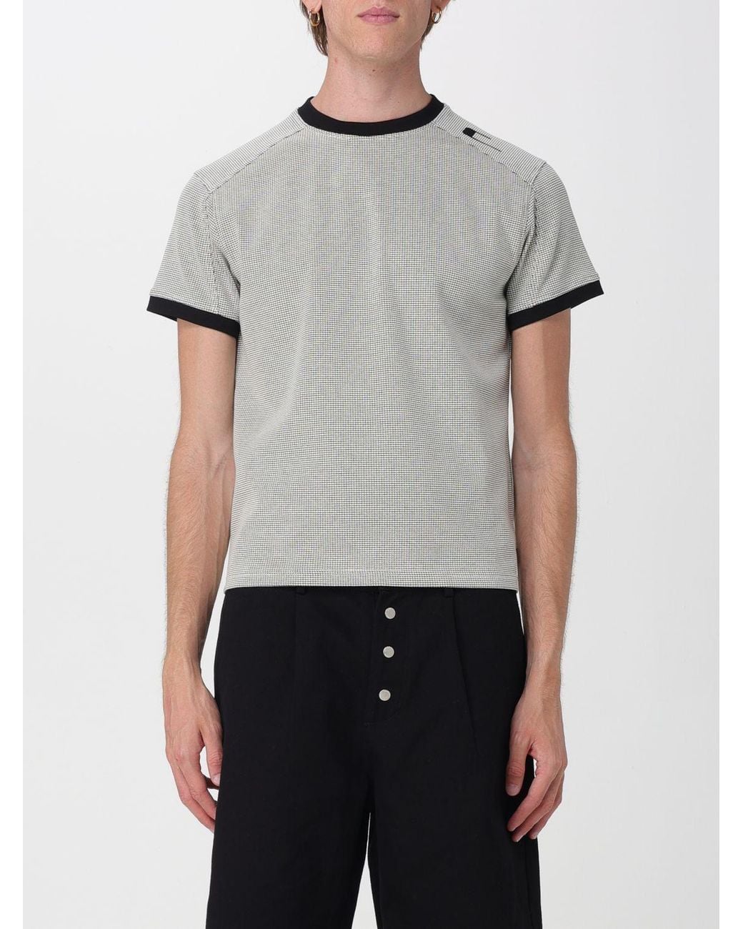 Carrera Gray Crewneck T-Shirt for men