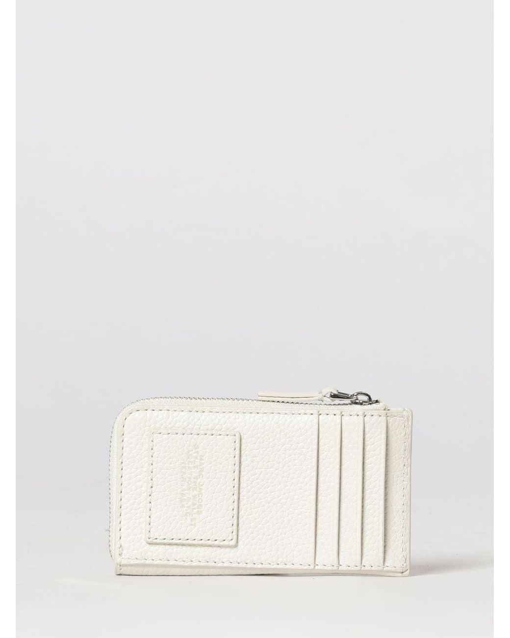 Marc Jacobs Natural The Wallet Grained Leather Wallet