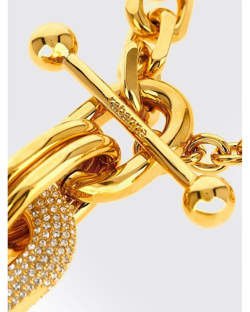Rabanne Metallic Choker Necklace