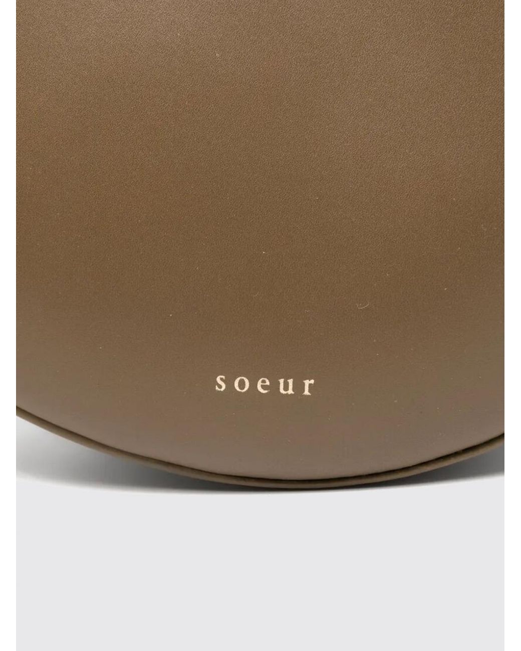 Soeur White Wino Leather Bag