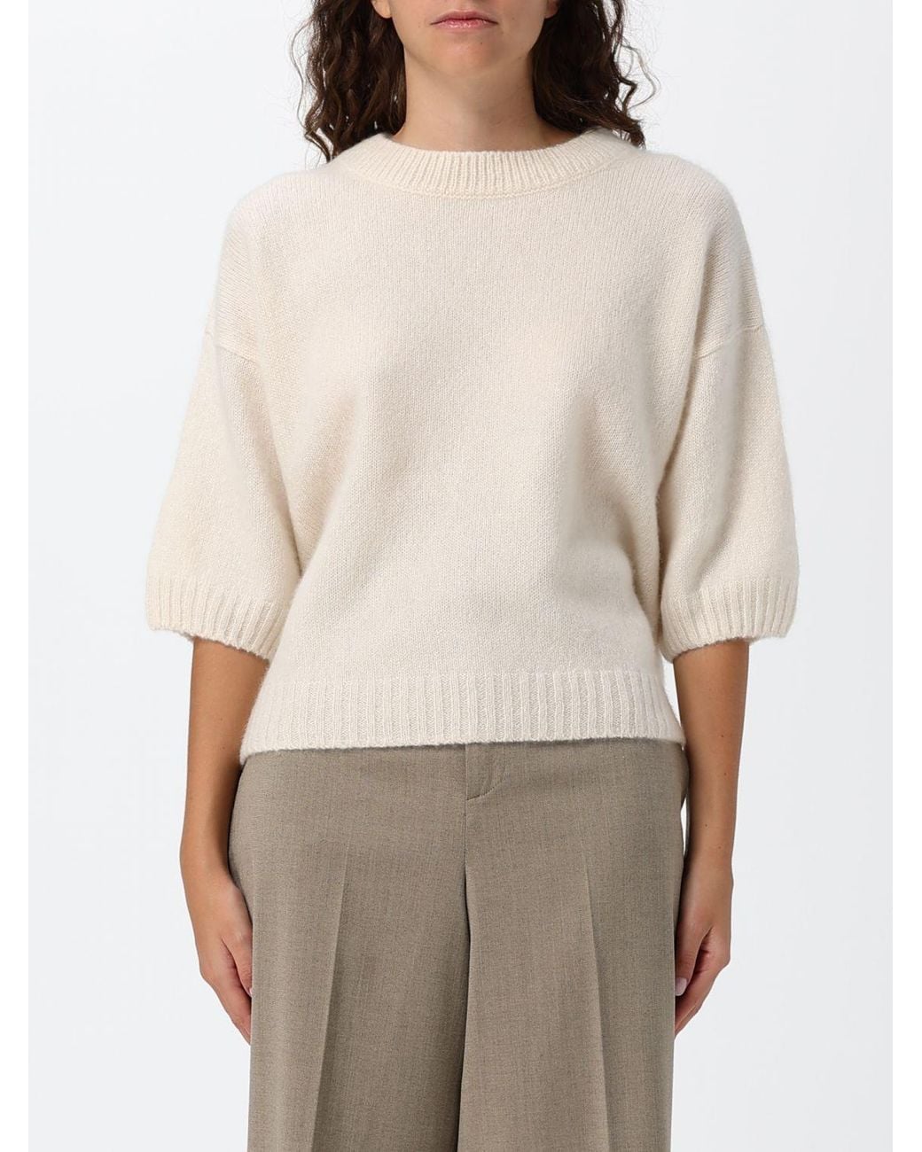 Allude Natural Sweatshirt