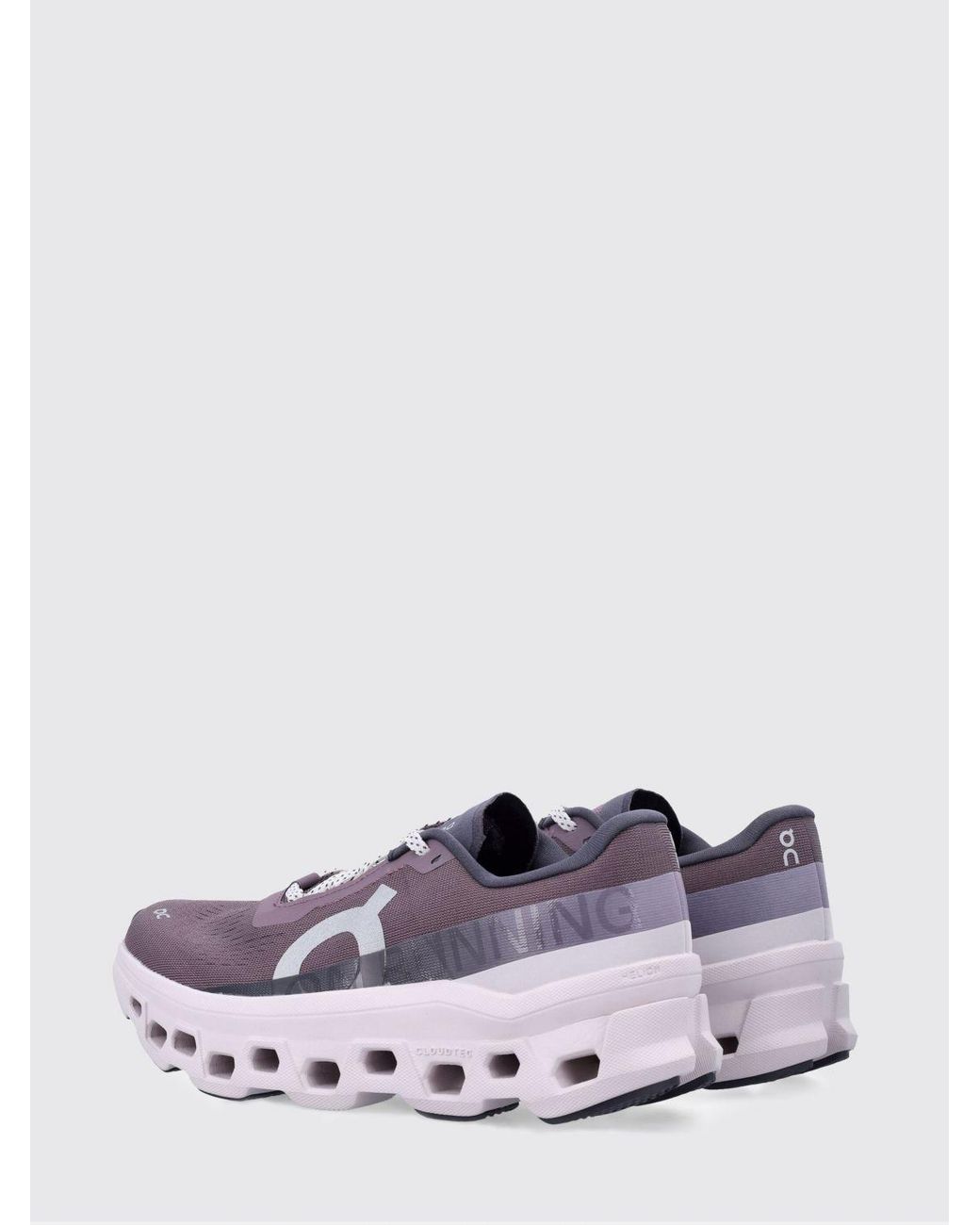On Shoes White Cloudmonster 1 Mesh Sneakers On
