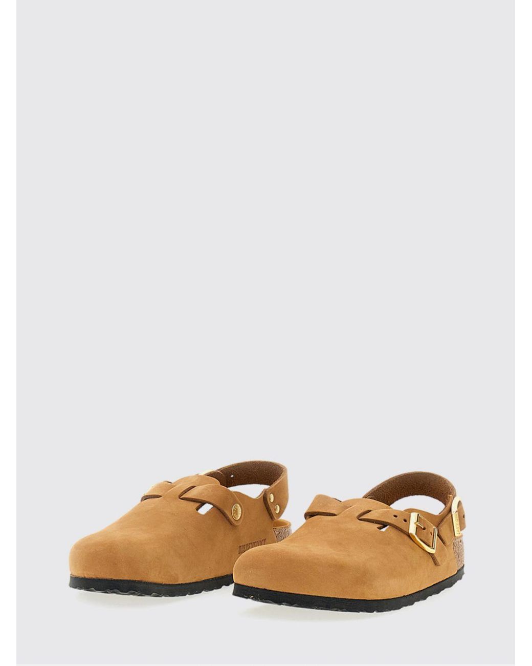 Birkenstock White Tokio Nubuck Mules