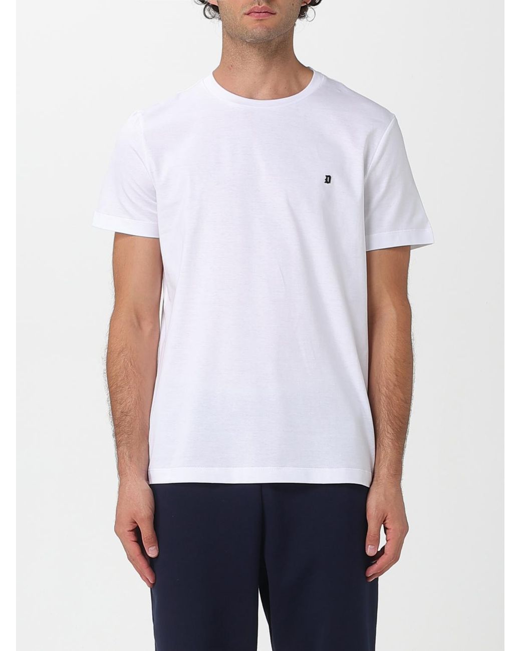 Dondup White T-Shirt for men