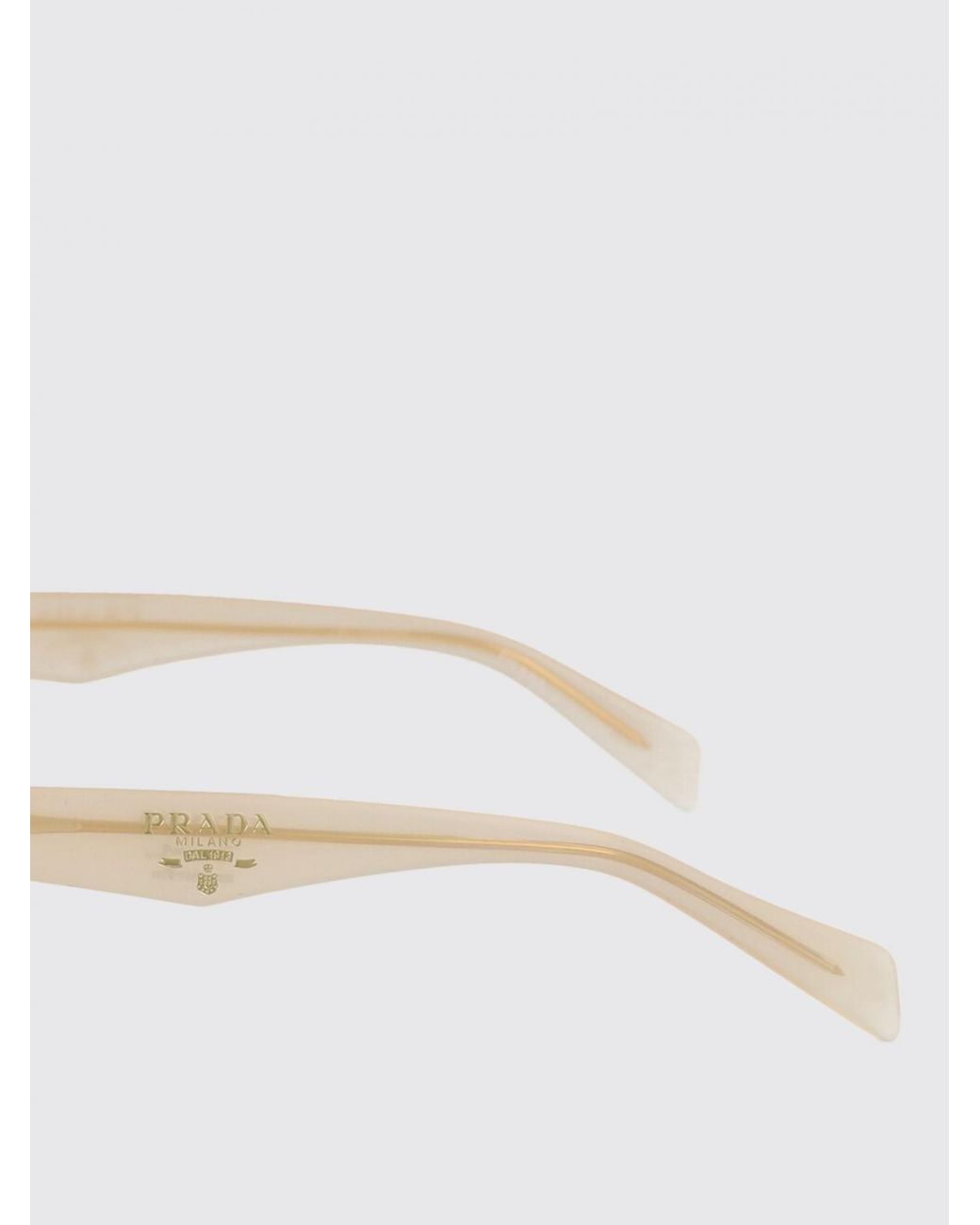 Prada White Sunglasses