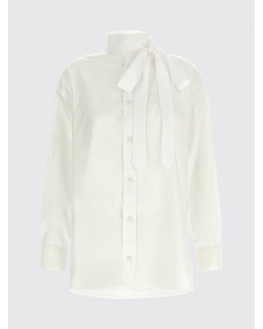 KENZO White Cotton Poplin Shirt