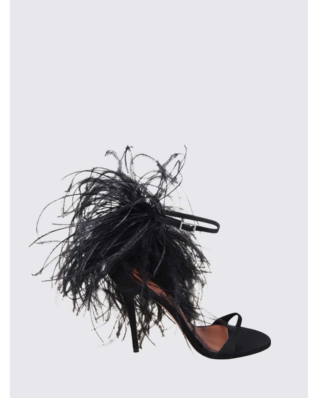 AMINA MUADDI White Heeled Sandal