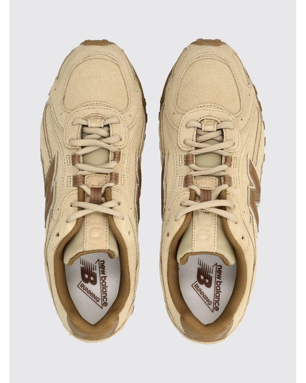 New Balance Natural 204L-Colored Suede Sneakers With Applied Logo for men