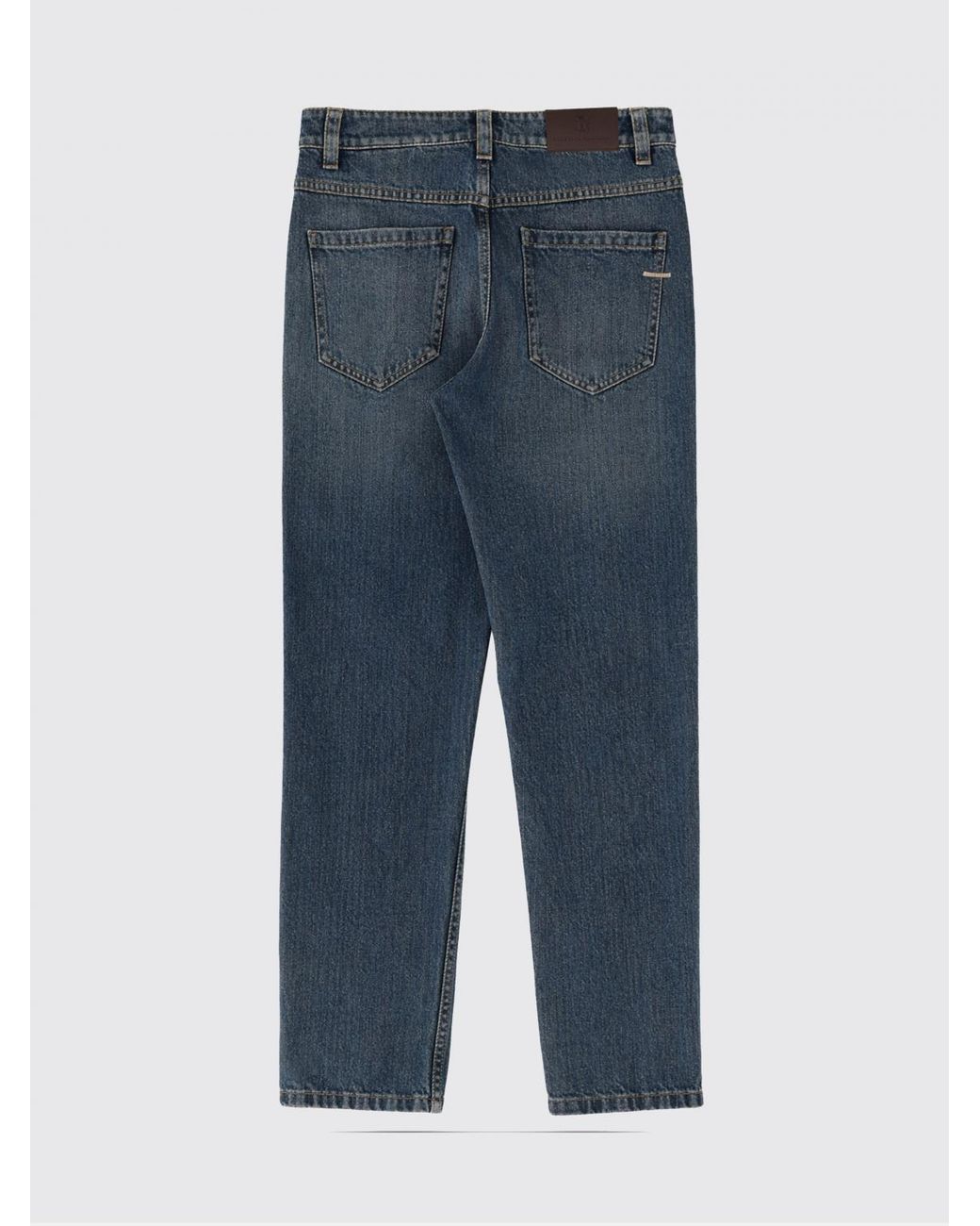 Brunello Cucinelli Blue Regular Fit Jeans