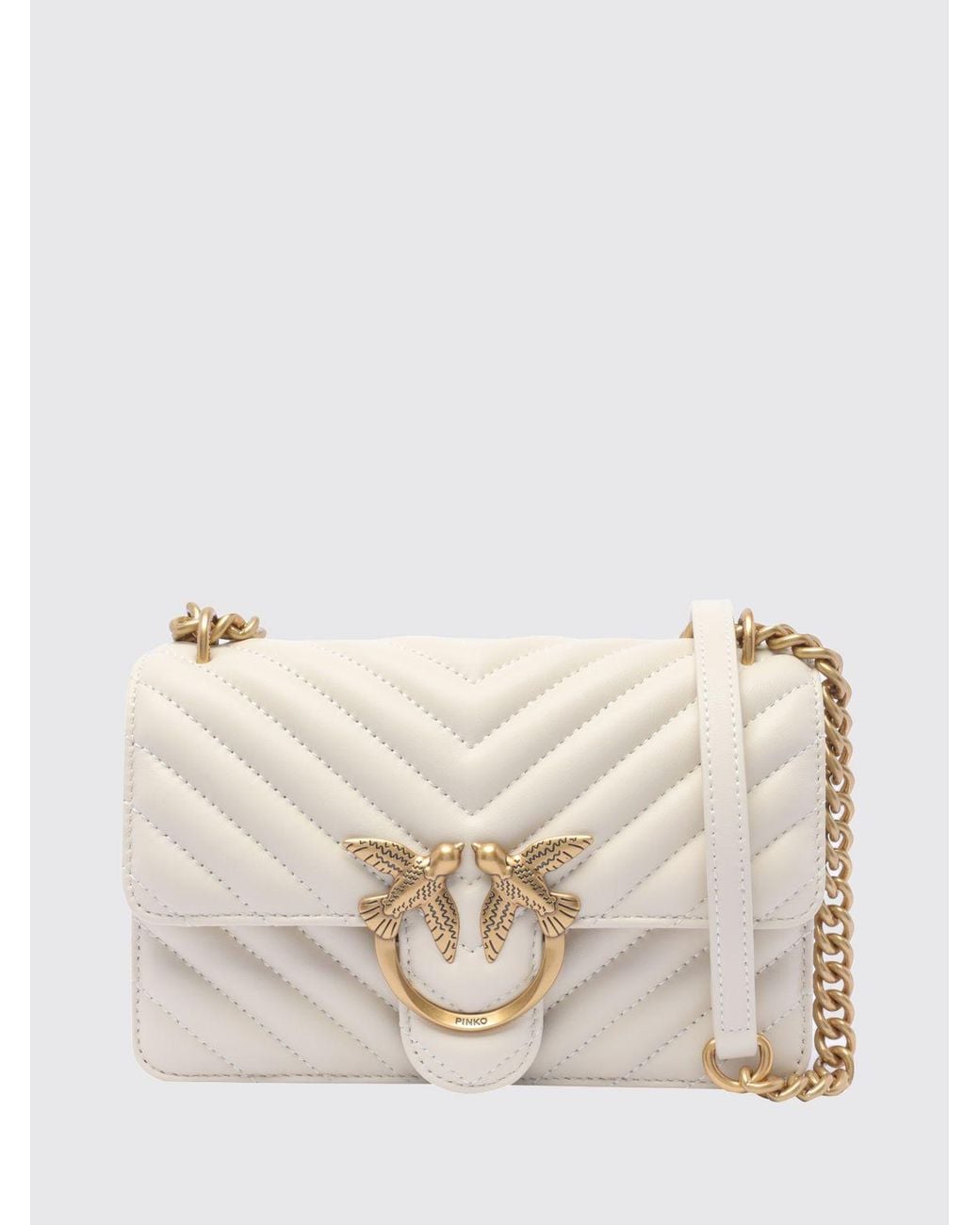 Pinko Natural Handbag