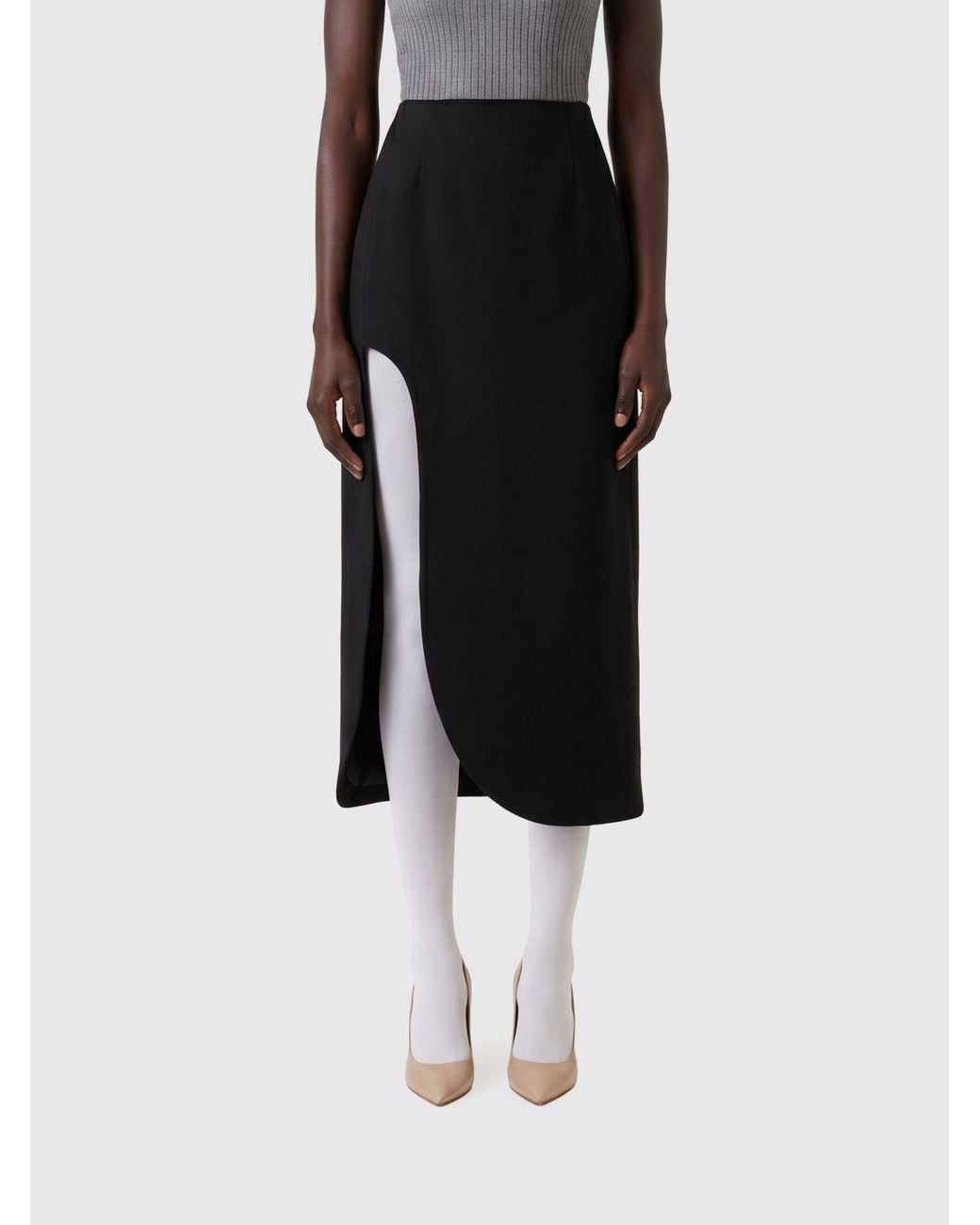 Jil Sander Black Skirt