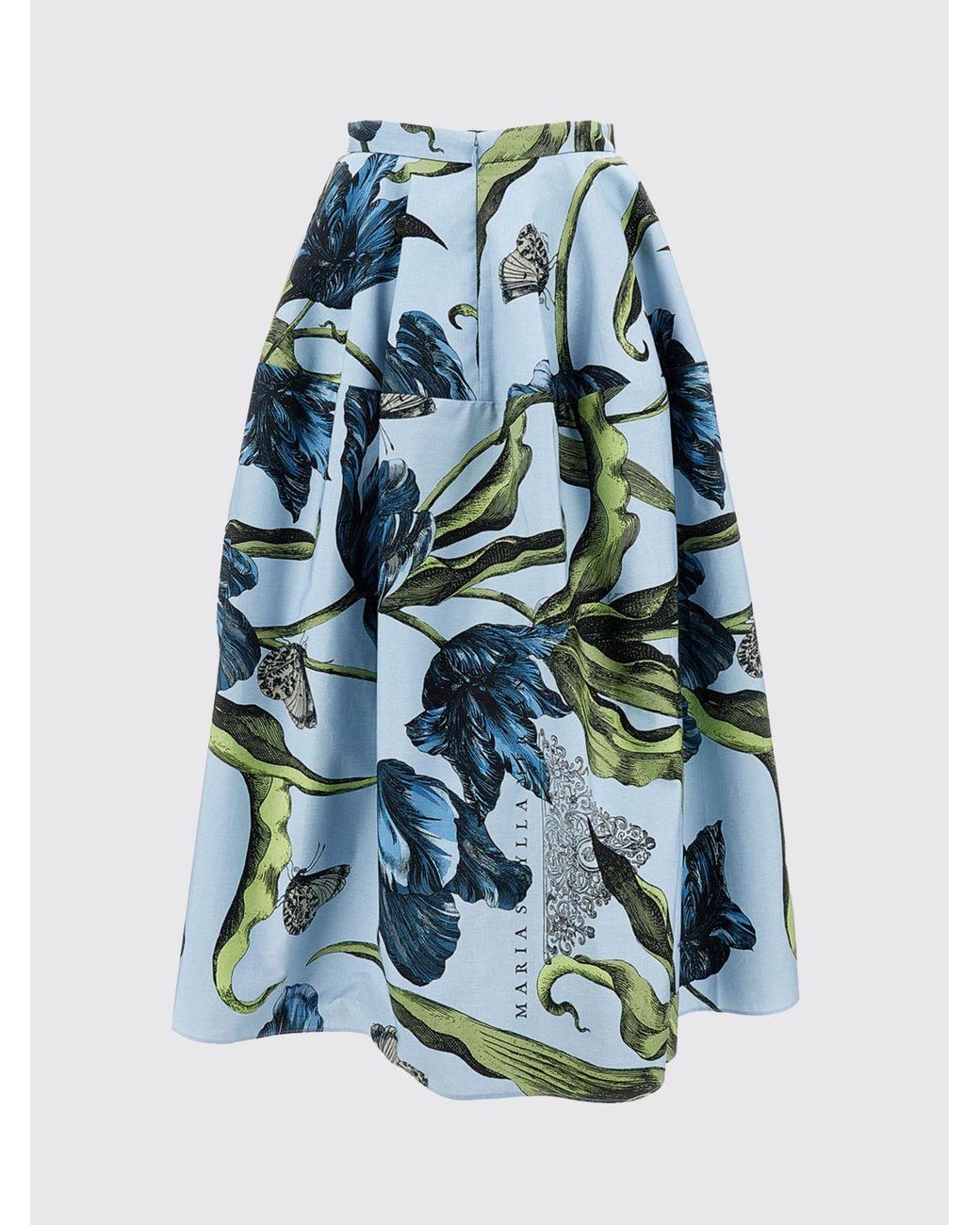 Erdem Blue Skirt