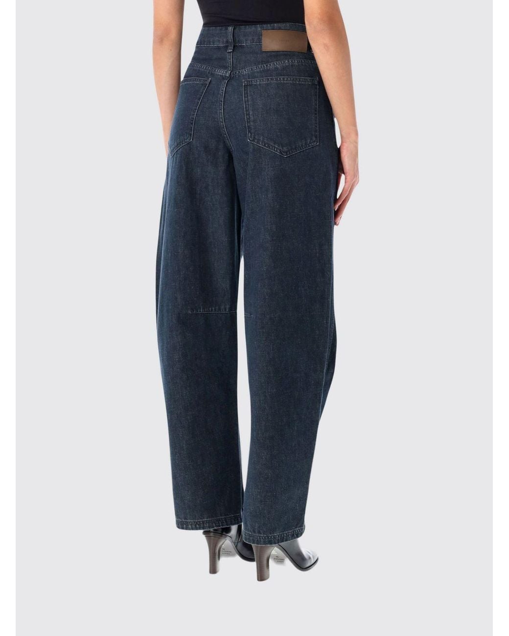 Soeur Blue Elliot High-Waisted Baggy Jeans