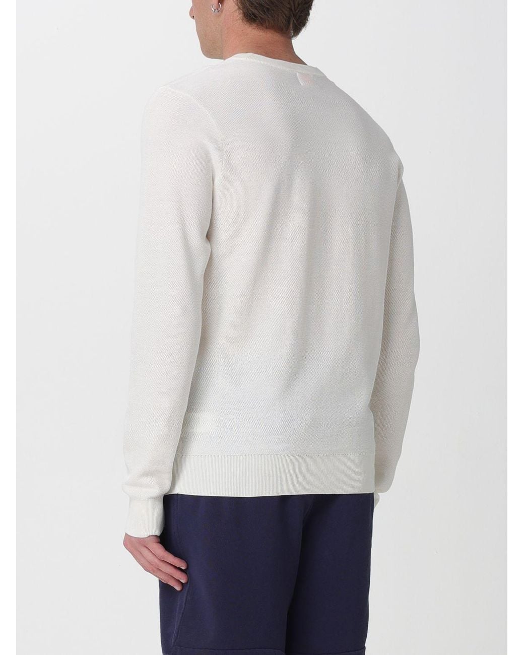 Sun 68 White Sweater for men