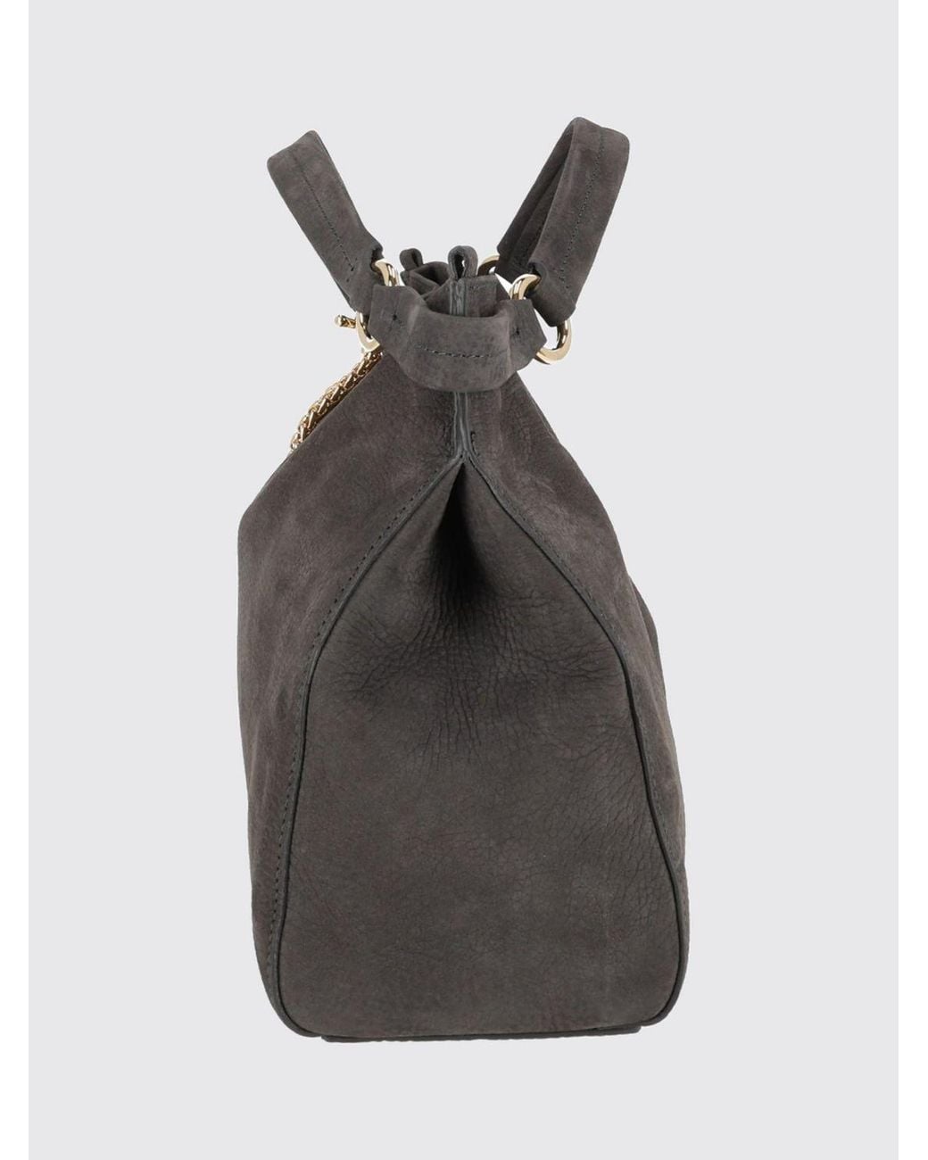 Orciani Gray Virgo Handbag