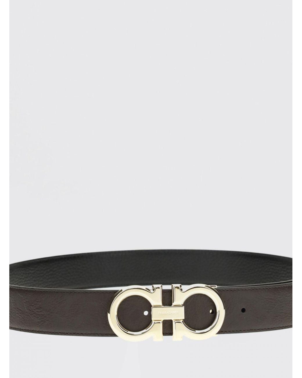 Ferragamo Multicolor Reversible Gancini Belt for men