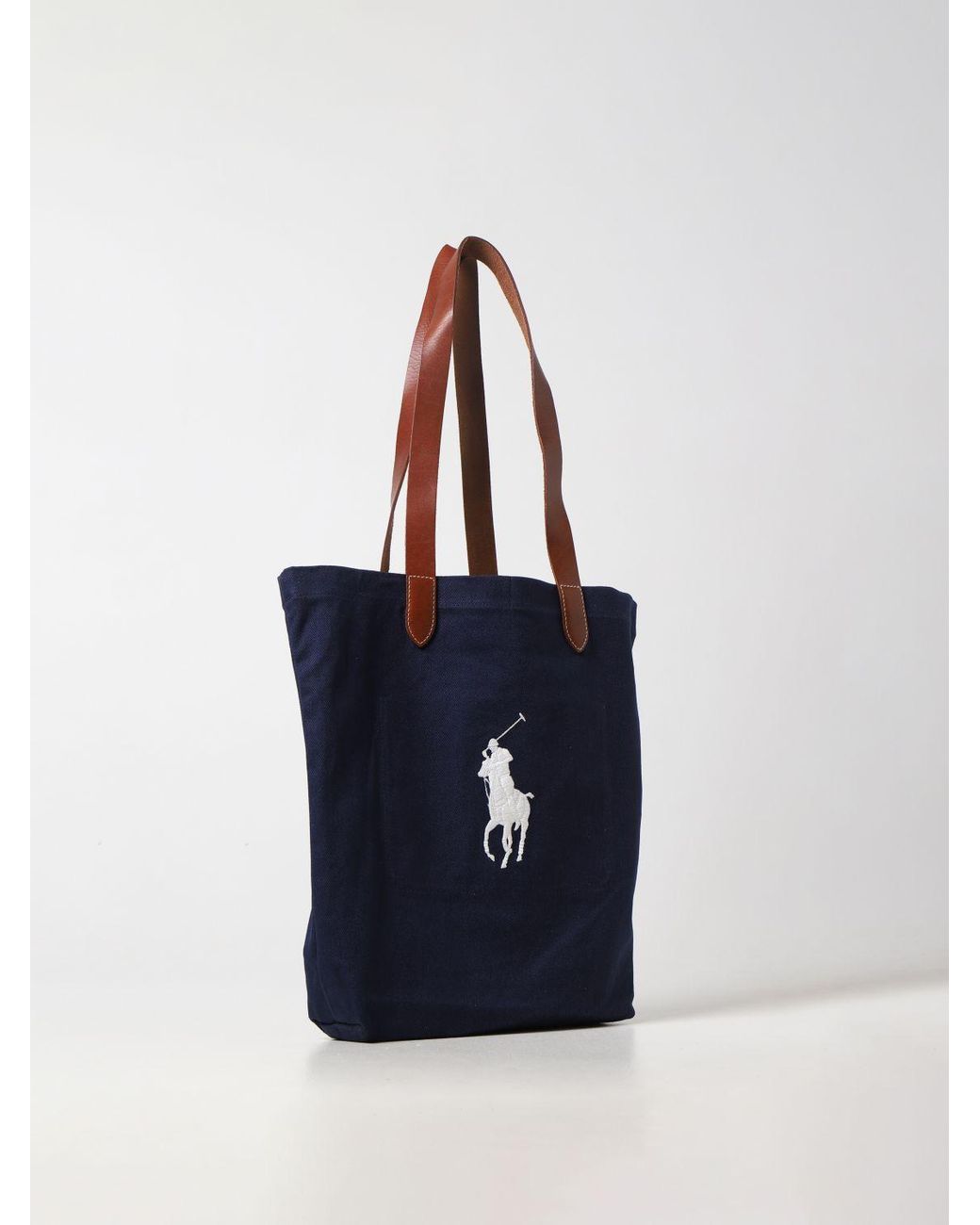 Polo Ralph Lauren Tote Bags in Blue | Lyst UK
