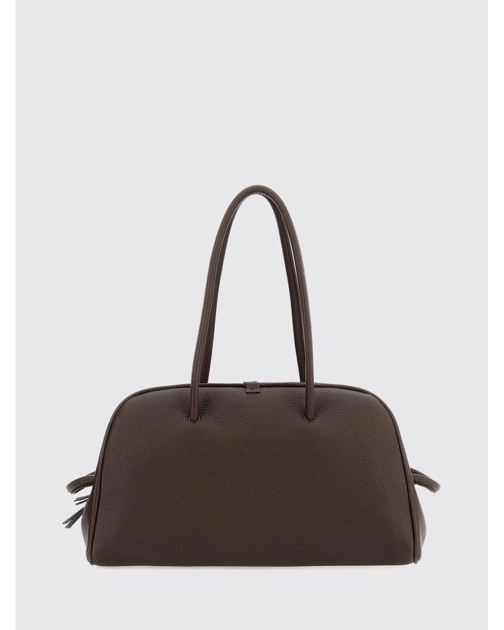Jacquemus Brown Le Turismo Grained Leather Shoulder Bag With Embossed Logo for men
