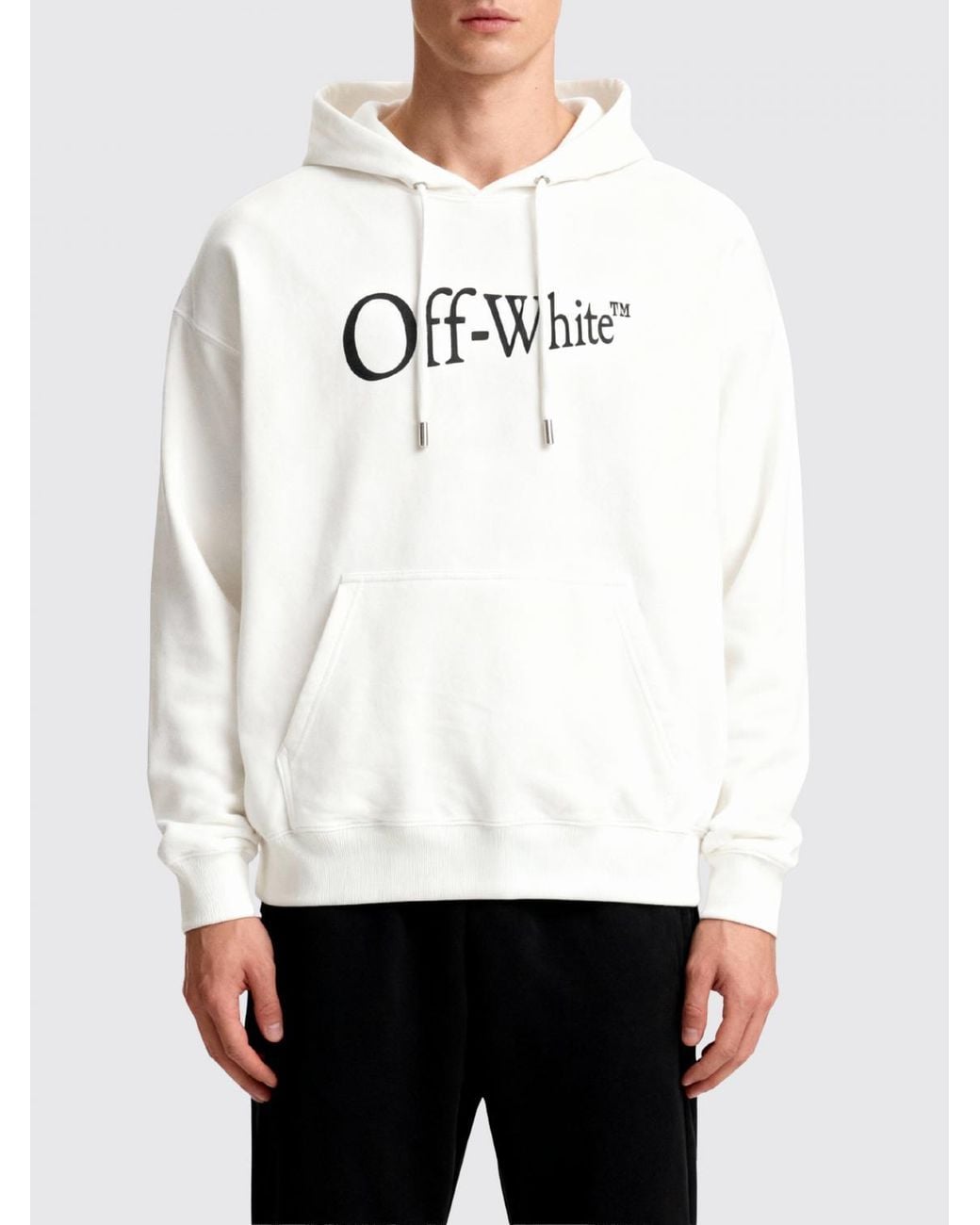 Off-White c/o Virgil Abloh Sweatshirt in White for Men | Lyst
