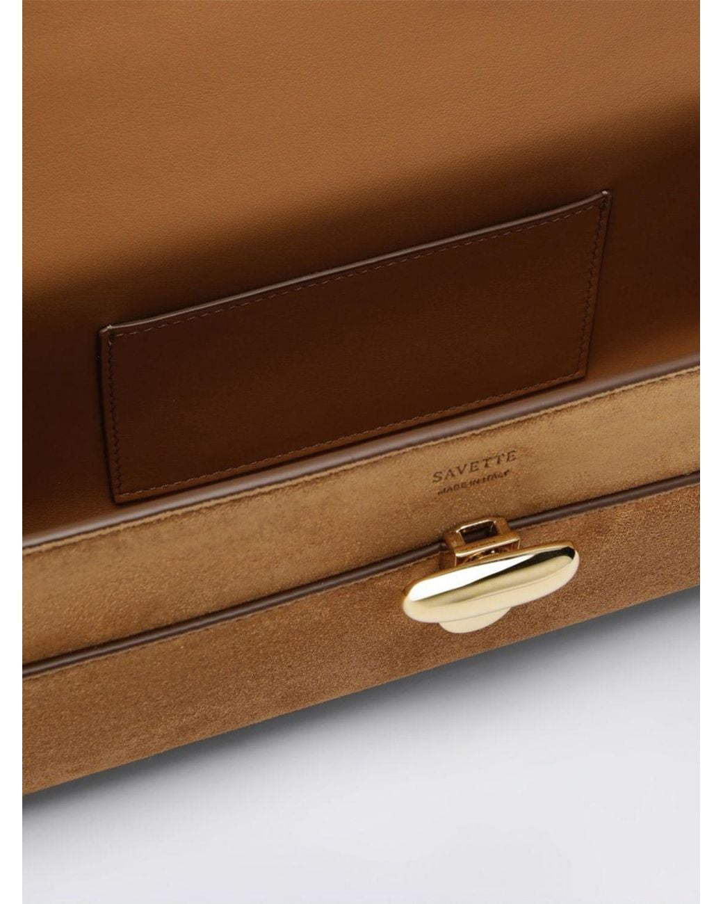 SAVETTE Brown Clutch