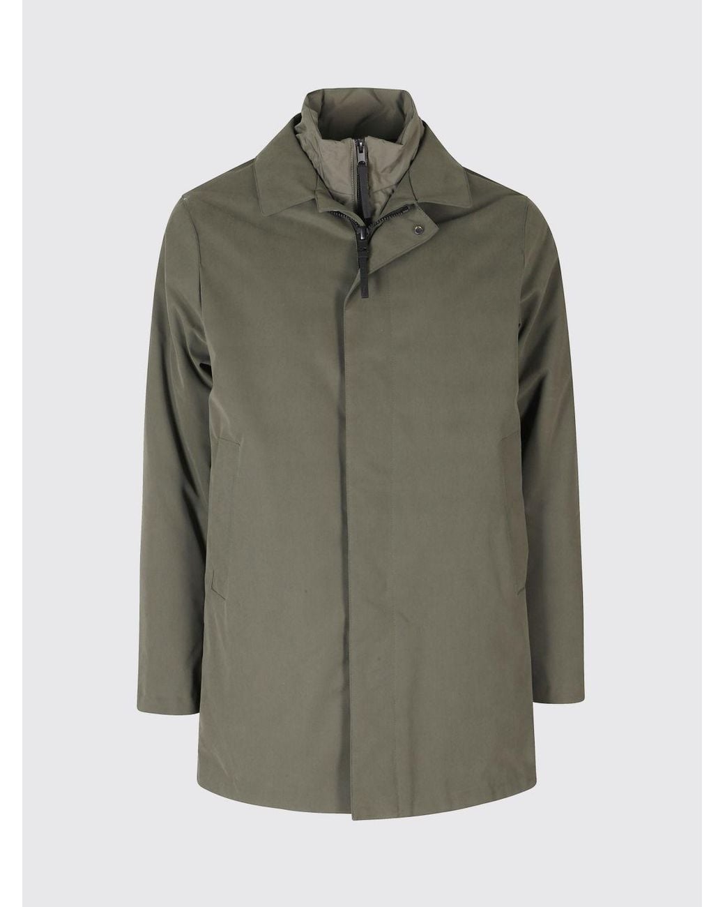 People Of Shibuya Gray Short Parka for men