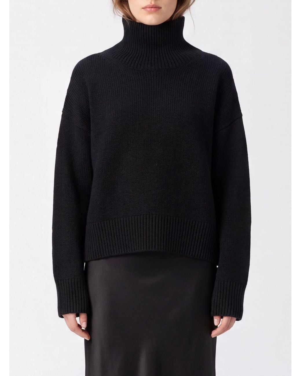 Loulou de Saison Blue Turtleneck Jumper