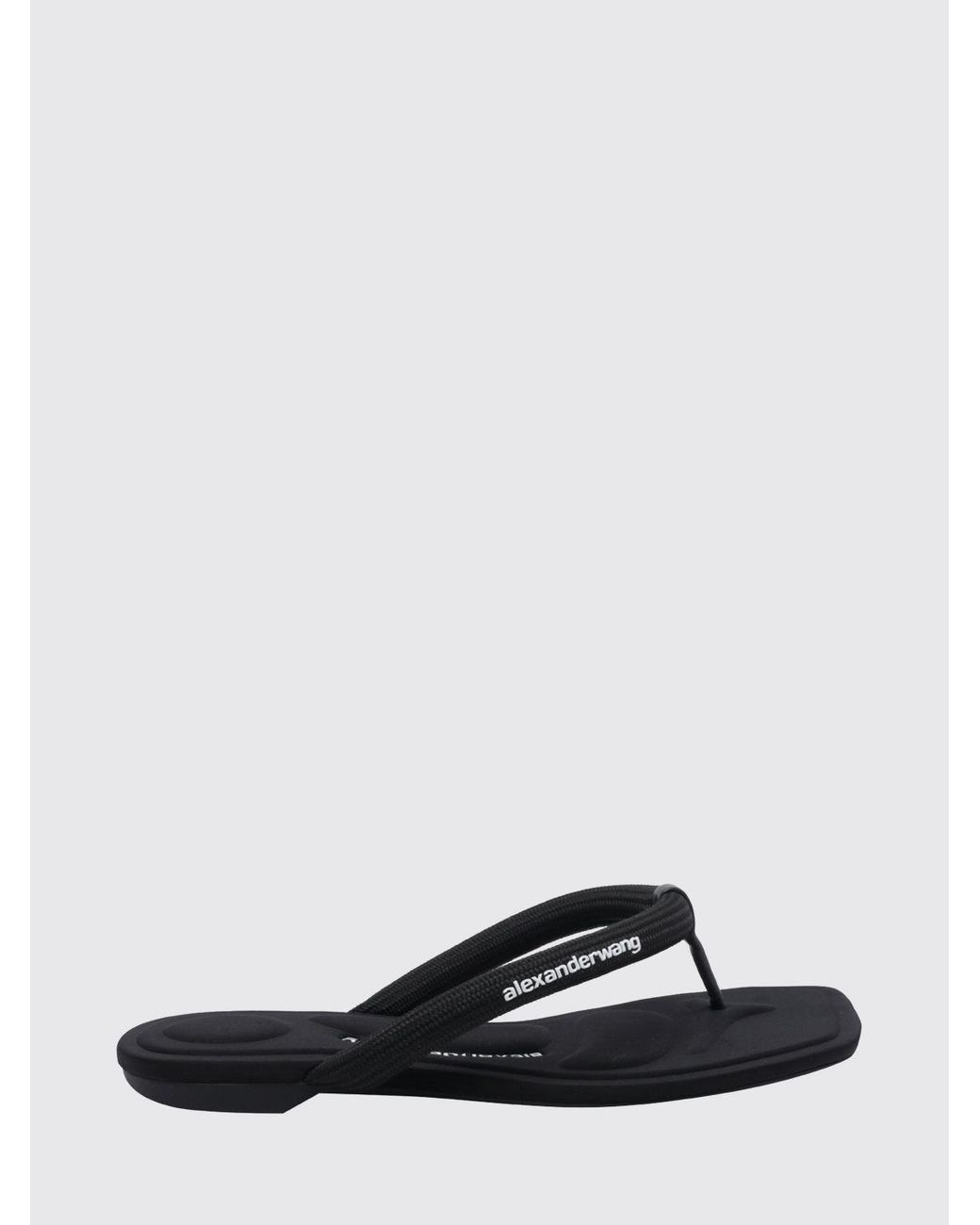 Alexander Wang White Mesh Jenna Flip-Flops