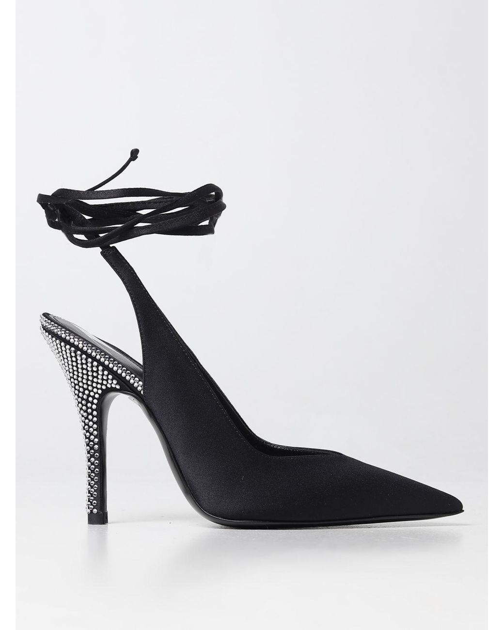 The Attico High Heel Shoes in Black | Lyst