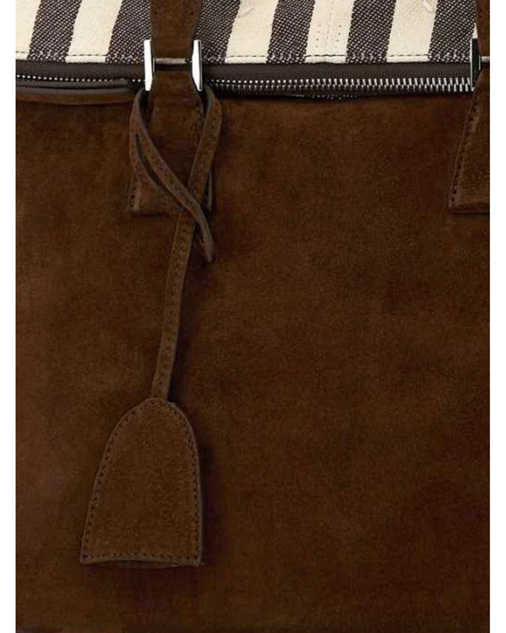 Maison Margiela Brown 5Ac Soft Wildleder-Handtasche