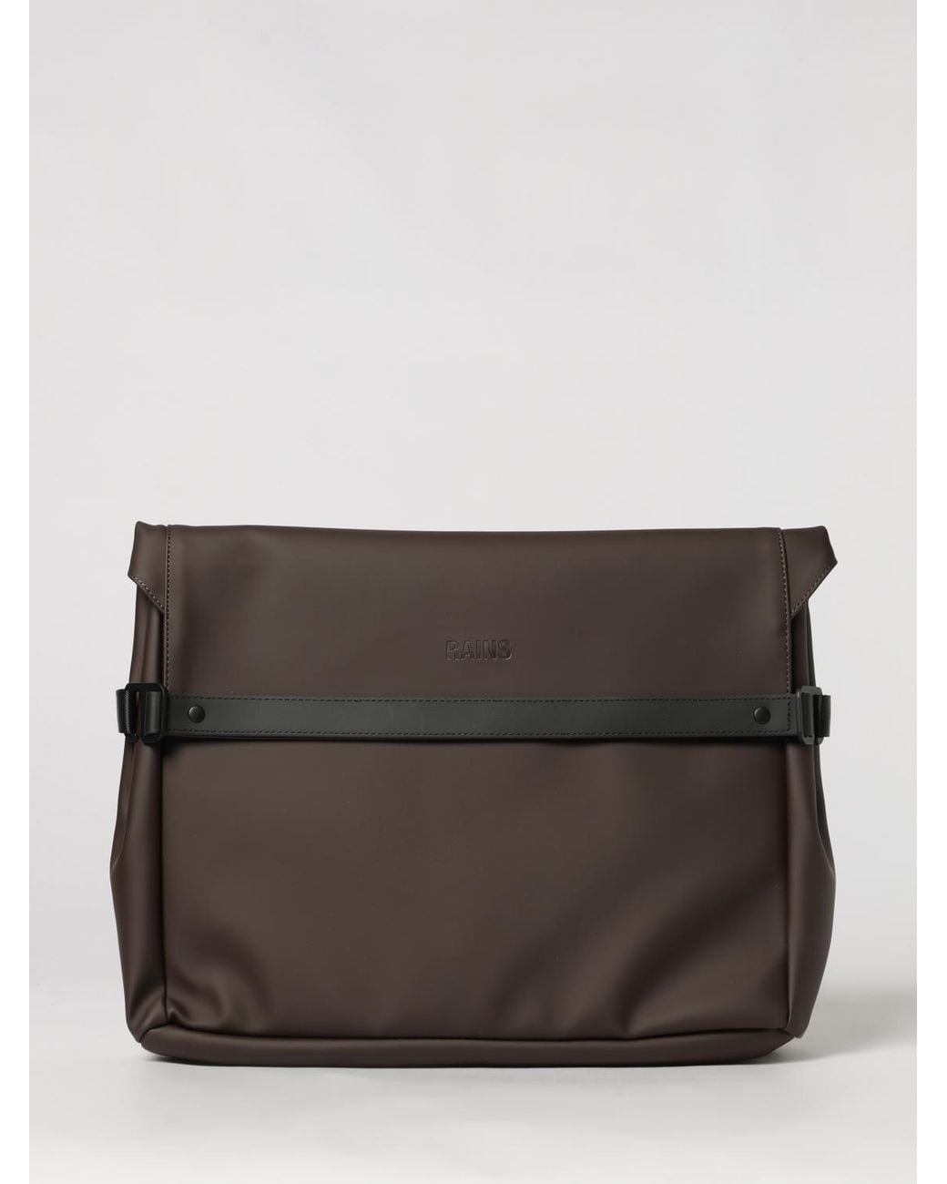 Rains Brown Shoulder Bag for men