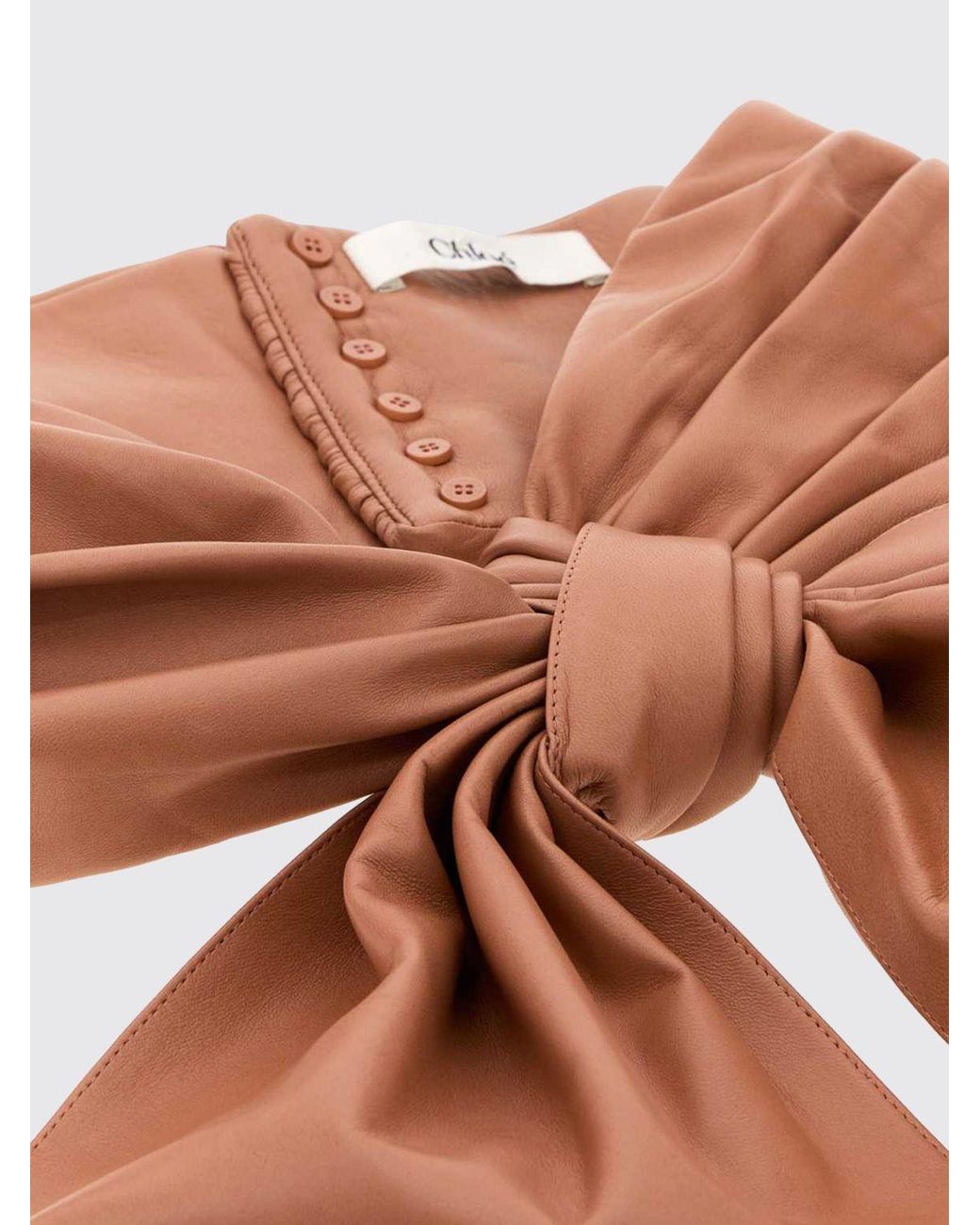 Chloé White ChloÉ Draped Belt
