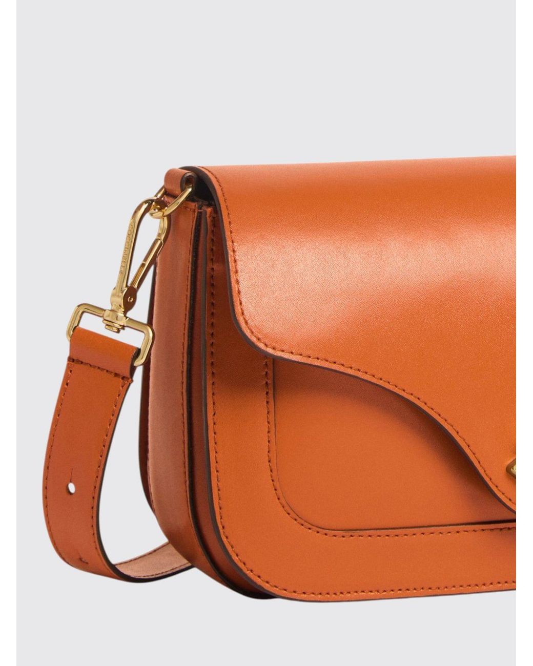 Coccinelle Orange C-Me Leather Bag