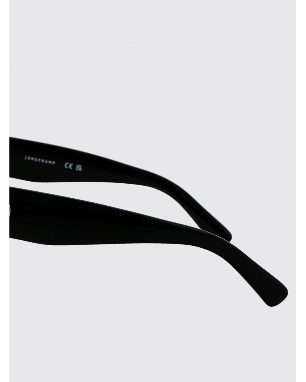 Longchamp Gray Oversized Cat-Eye Sunglasses